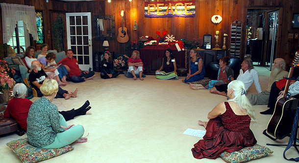 Dancing Peacock Paradise Xmas 2011