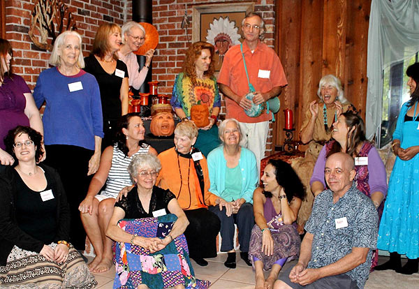 Dances of Universal
Peace at Dancing Peacock Paradise, October 2012