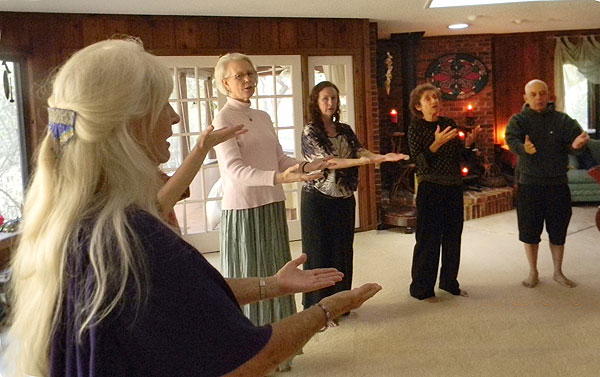 Dances of Universal Peace, Dancing Peacock Paradise, January 2013