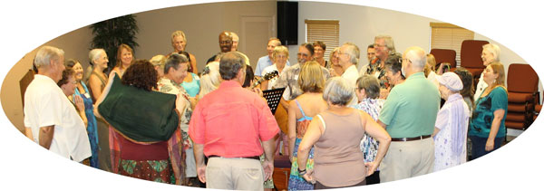 Dances of Universal Peace at Nature Coast Unitarian Universalist Service in Citrus Springs on September 15, 2013