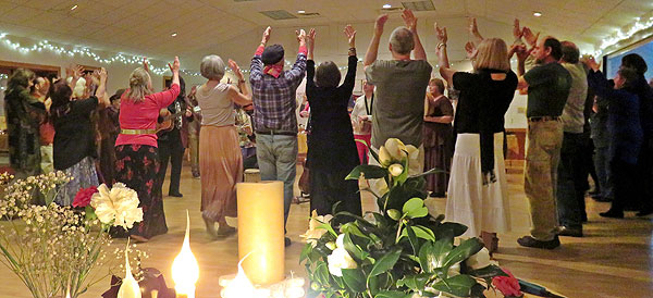 New Year's Eve Global Peace Dance, December 31st 2017 >at United Church of Gainesville 